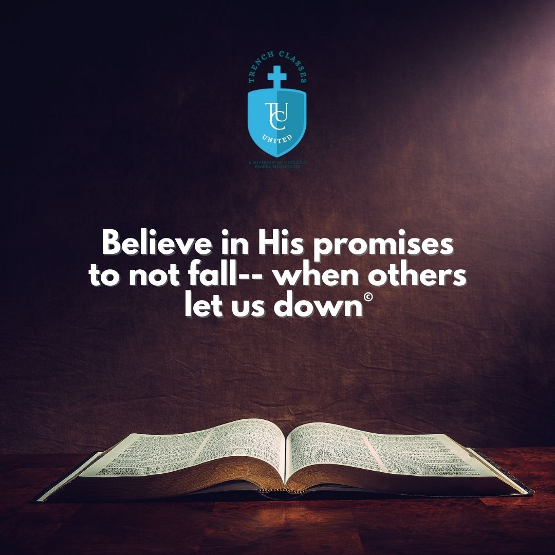 Believe in his promise
